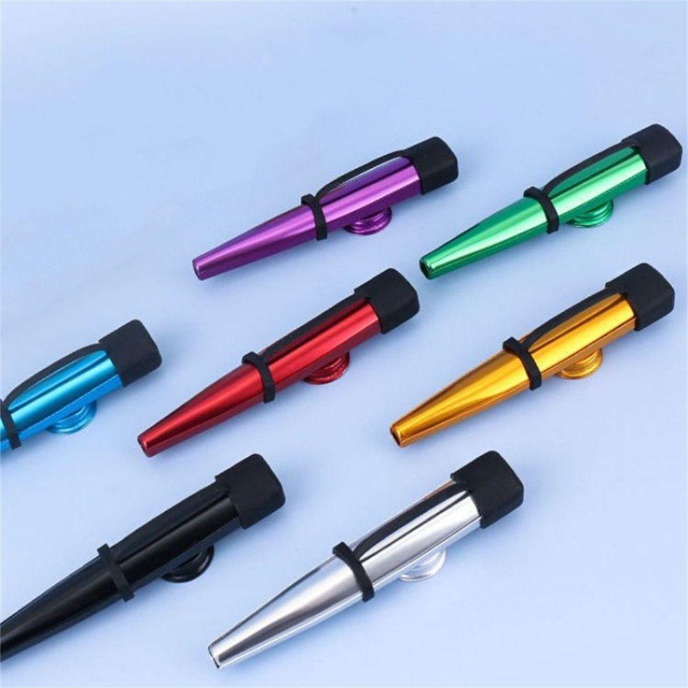 Простой дизайн Kazoos Флейты Диафрагма Рот Kazoos Лучший подарок Металлические музыкальные инструменты Kazoos