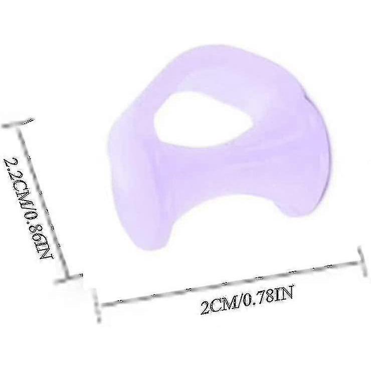 10 Pack Toe Splint, Gel Toe Separator, Toe Straightener Toe