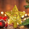 Christmas Tree Topper Star Led Light Glitter Star Tree Topper Adjustable Rotating Magic Projector Christmas Decorations for Home