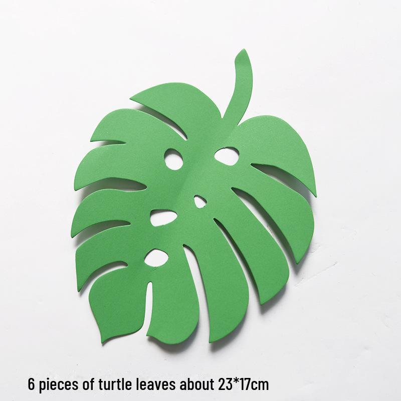 Декор стен в виде листьев и цветов в скандинавском стиле для школьных классов, торговых центров и детских комнат