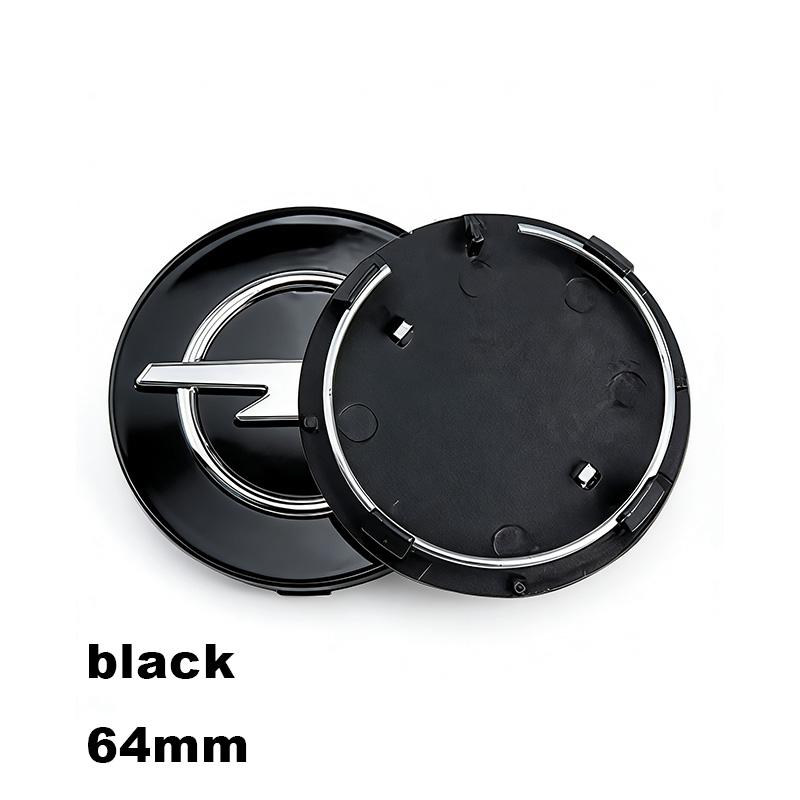 4pc 58/64mm Car wheel hub cover, wheel center hub cover badge For Opel Astra H G J Insignia Mokka Zafira Corsa Vectra C D Antara