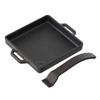 Iron MY Grill PAN Square 81064203 Black Width 20 X Depth 16 X Height Cm (approx.) 3.4