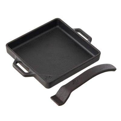 Сковорода Iron MY Grill PAN Square 81064203 черная Ширина 20 x Глубина 16 x Высота см (ок.) 3.4