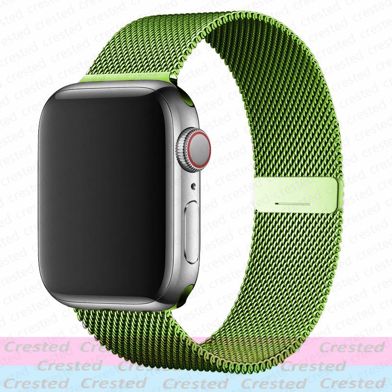 Миланская петля Ремешок Для Apple Watch Ремешок 44мм 40мм 45мм 41мм 49мм 42мм 38мм correa bracelet iWatch серия 3 6 se 7 8 9 5 ultra 2