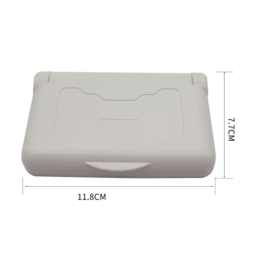 Белая розетка с вилкой США 125 В 15 А для прицепов, кемперов, автодомов