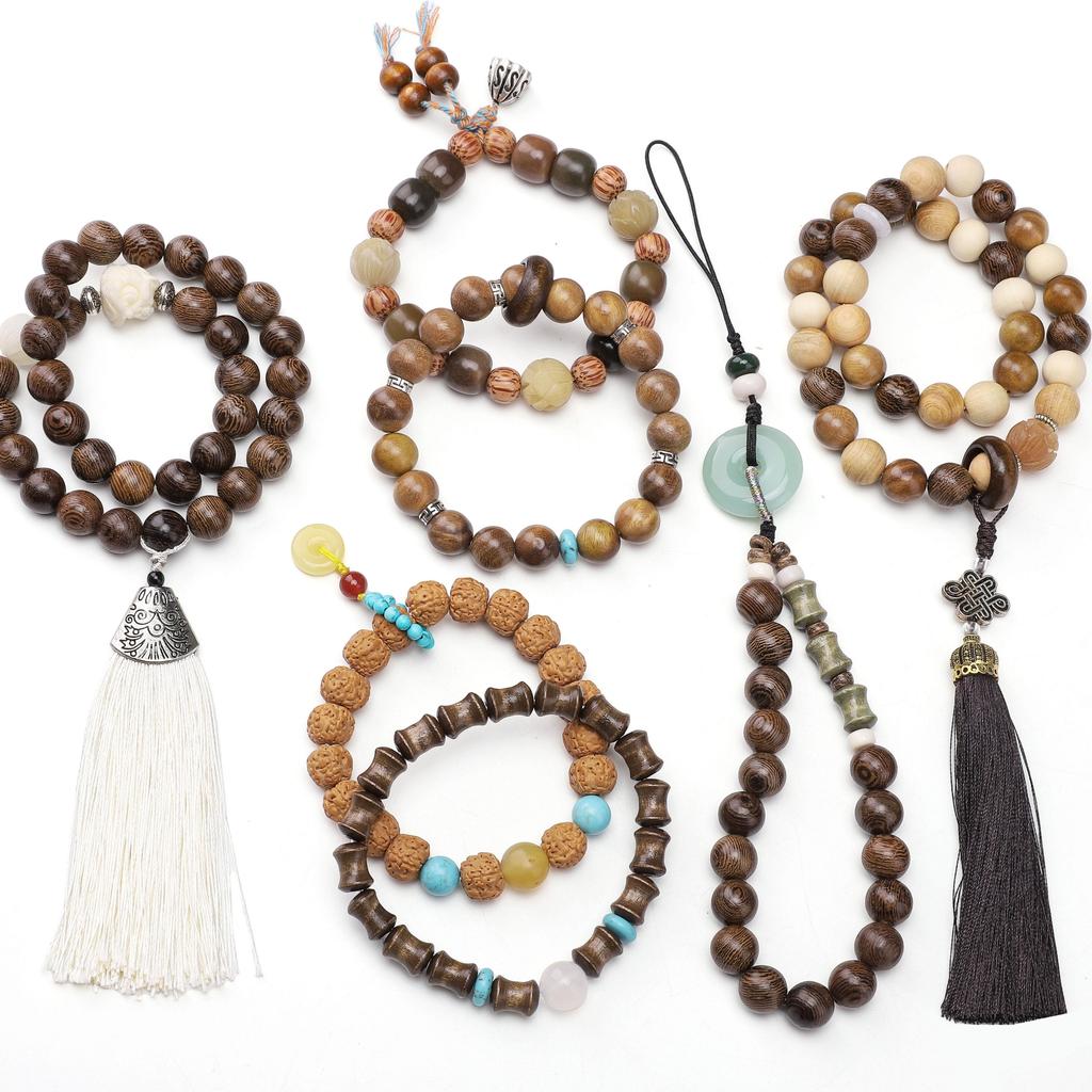 Натуральный Деревянный Тон Свободные Бусины для DIY Изготовления Ювелирных Изделий - Идеально подходят для Браслетов и Ожерелий