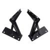2pcs Professional Spring Hinges Sofa Bed Spring Hinge Instrument 80 Degree Folding Cabinet Door Lift Up Top Home Tool