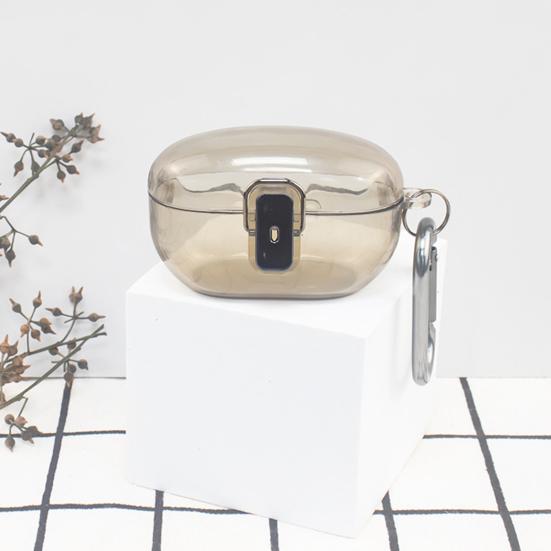 Прозрачный защитный чехол для наушников с точным расположением отверстий, грязеотталкивающий, с подвесной пряжкой, чехол для наушников