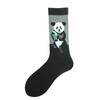 Animal Funny Socks Men Divertidos Happy Aliens Dinosaur Pug Panda Flamingo Cactus Sokken Unisex Novelty Skateboard Crazy Meias 