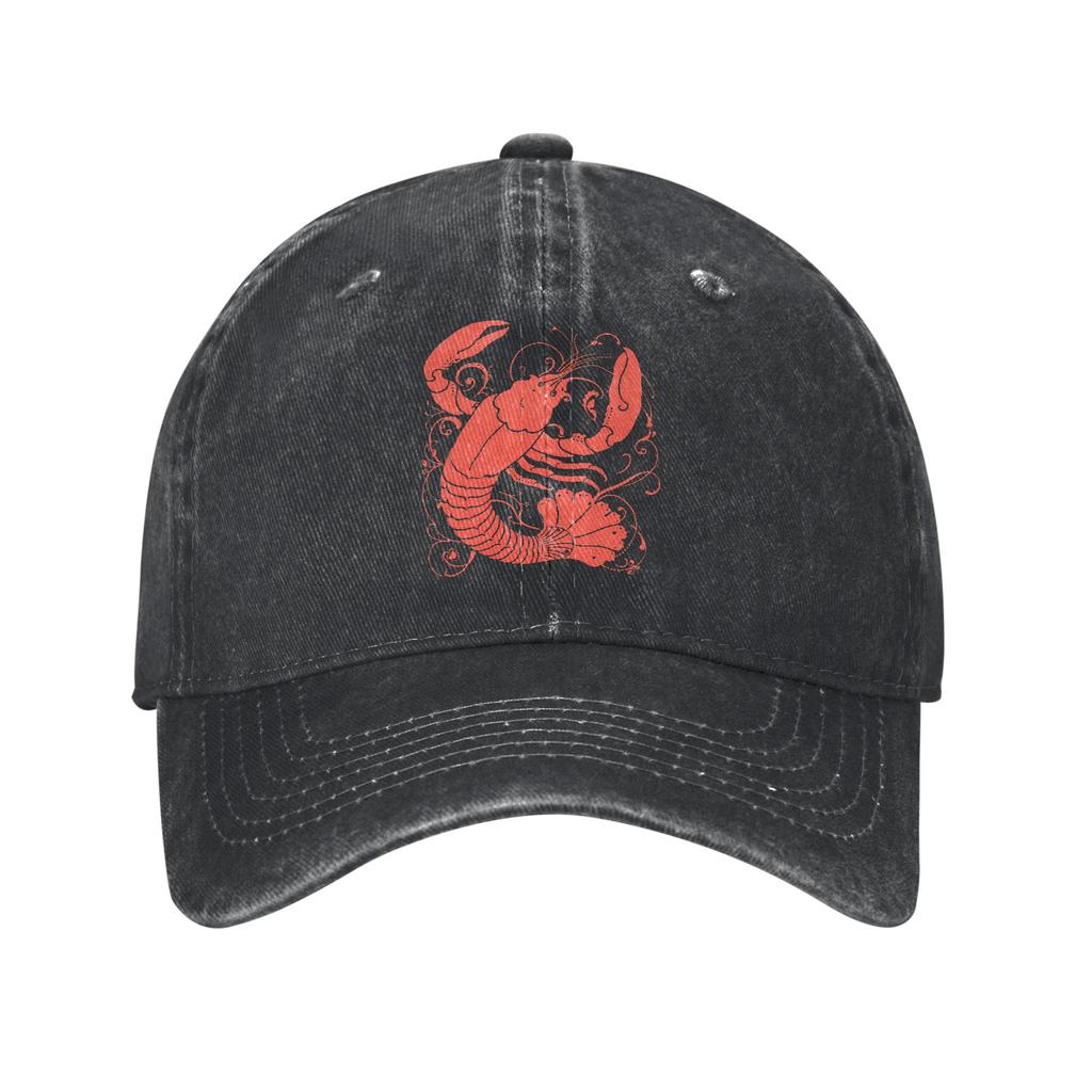 Lobster Lovers Club Baseball Caps Vintage Distressed Cotton Headwear Unisex Outdoor Workouts Adjustable Hats Cap