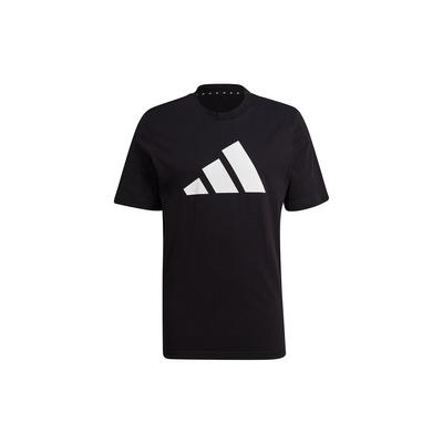 Мужские спортивные футболки с короткими рукавами Essential Logo, черные GP9503