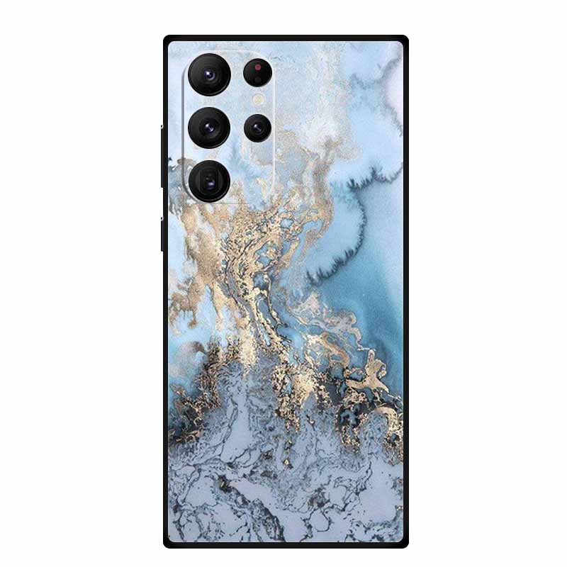 For Samsung S23 Ultra Phone Case Cover S23Ultra Black Silicone Soft Back Case For Samsung Galaxy S22 S23 Ultra Case S 23 Ultra