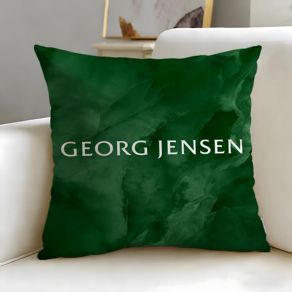 Классический ювелирный бренд Georg Jensen Наволочка Мягкая Легко стирается Универсальная для Дивана Кровати Путешествий и Офиса