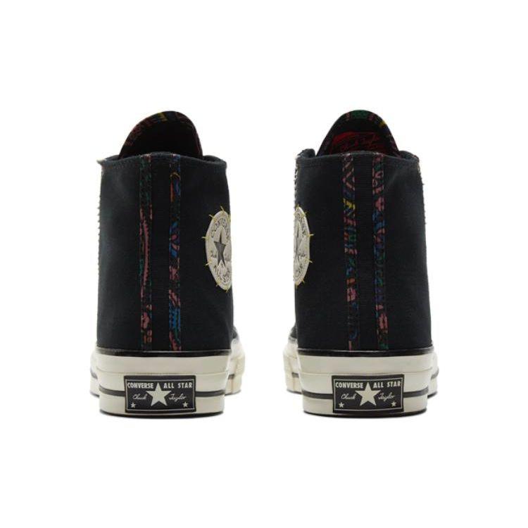 Converse Кроссовки унисекс Chuck 70 High Black Aztec белые A04405C