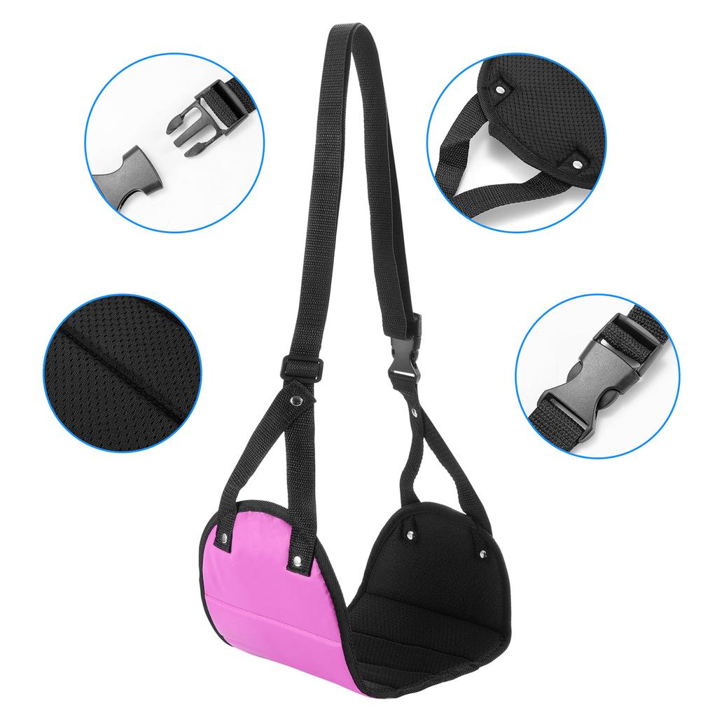Portable Airplane Footrest Adjustable Leg Rest Plane Carry On Foot Rest Provides Relaxation and Comfort for Long Flight