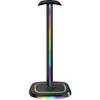 Support casque gamer - The G-Lab - K-STAND-NEON RGB - Filaire - Éclairage RGB - Noir
