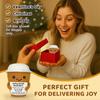 Birthday Easter Basket Stuffers Gifts for Women Men Coffee Lover Gifts Accessories Positive Crochet Coffee Mug Cup Espresso Office Decor for Husband W