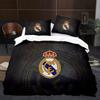 Football Club Three-Piece Quilt Cover Digital Printing Bedding Set Bed Cover