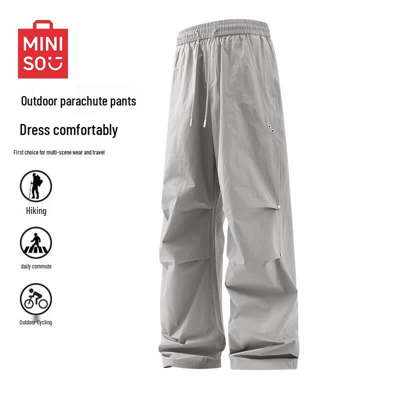 MINISO 2026 Cityboy Outdoor Parachute Cargo Pants