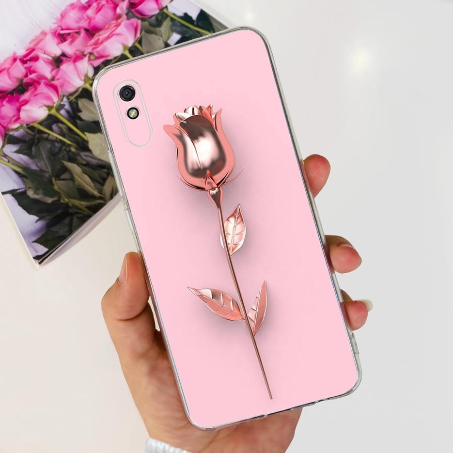 Для Xiaomi Redmi 9A Чехол Redmi 9AT Стильный Расписной Чехол Прозрачный Силиконовый Чехол для Телефона Для Xiaomi Redmi 9A Sport Redmi9A T Мягкие Чехлы