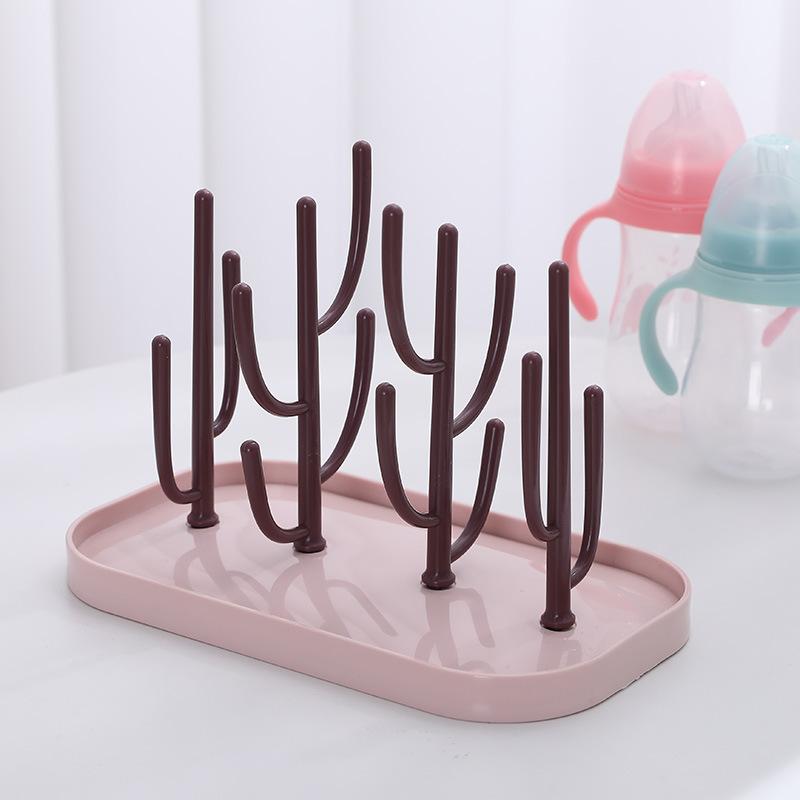 Creative Baby Feeding Bottle Drain Rack Nipple Feeding Cup Holder Storage Drying Rack Bottle Cleaning and Drying Machine