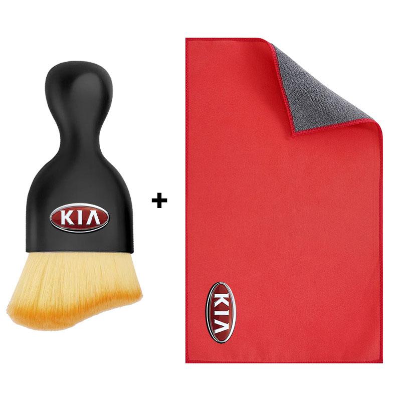 Мягкая щетка для чистки воздуховодов автомобильного кондиционера, инструмент для мойки и чистки автомобиля для KIA Sportage Ceed Rio 3 4 k2 k3 k4 k5 k6 K7 K8 Picanto Sorento Optima