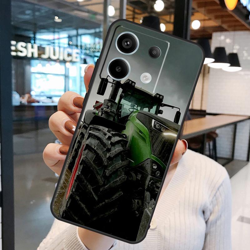 Чехол-футляр Трактор Машина Для Xiaomi Redmi Note 13 Pro 12 11 9 10 Pro 12S 11S 10S Redmi 13 12 10C 12C 13C