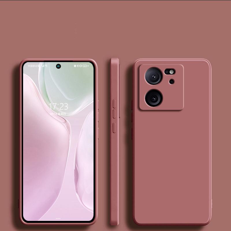 Для Mi 13T Mi13T Pro Чехол Роскошный жидкий силиконовый мягкий чехол для Xiaomi Mi 13T Mi 13 T Pro Mi13T Pro 5G Защитные чехлы для телефонов Fundas