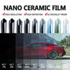 50X300cm Super quality high heat resistant car glass IR100% nano ceramic solar tint window film 5%~75%VLT