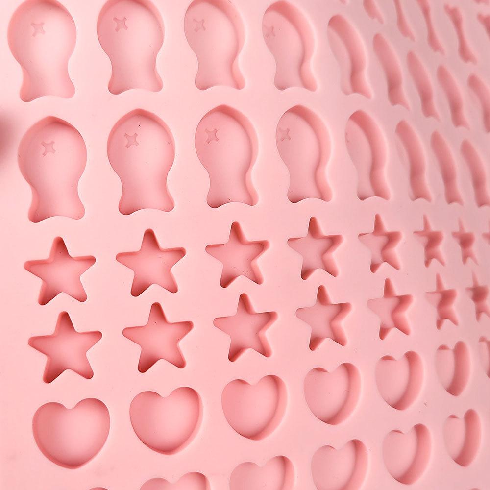 130 сетка мини рыбные кости звезда сердце конфеты силиконовый коврик форма для выпечки лакомства для домашних животных собачий корм противень форма для выпечки печенья бисквитный торт форма