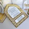 Detachable Islamic Key Rack Wall Mounted Key Organizers Hook Arabic Key Holder  Eid Al Adha Gift
