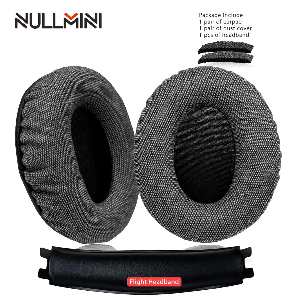 Сменные амбушюры NullMini для HyperX Cloud Flight, наушники Stinger, вкладыши, амбушюры, гарнитура, оголовье, головная повязка