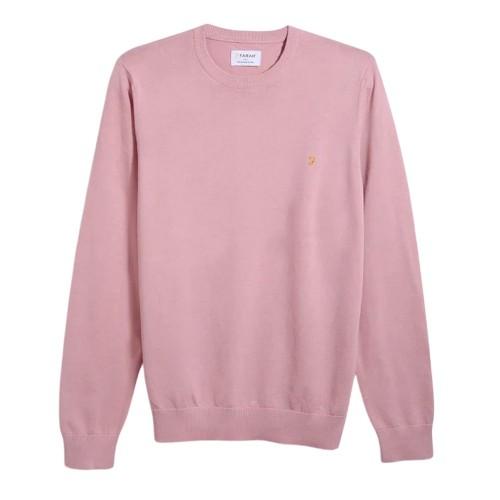 Farah Mens Mullen Crew Neck Relaxed Fit Sweatshirt