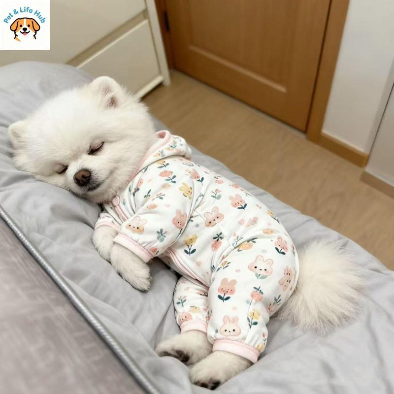 Cat and dog cute warm pajamas new comfortable four-legged puppies universal cold-proof pet pajamas pet products
