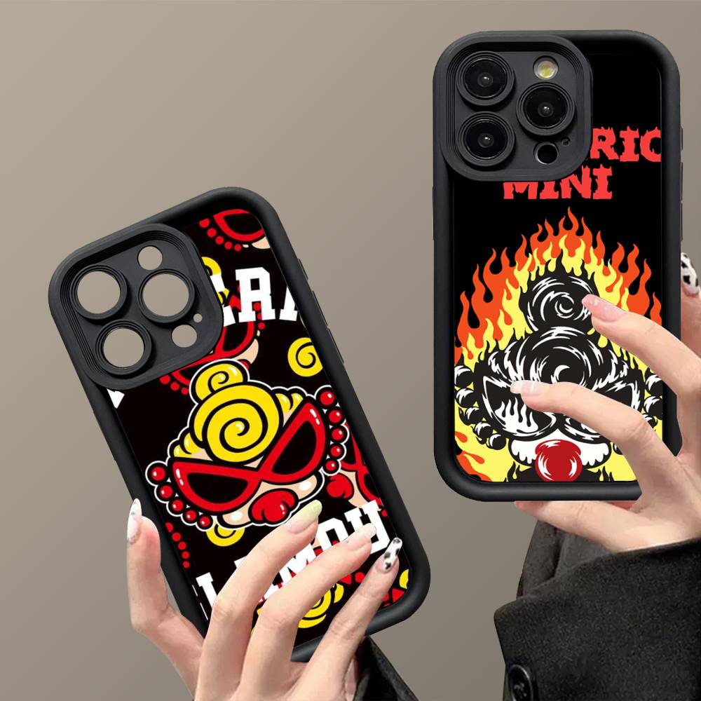 Fashion Brand H-Hysteric M-Mini Luxury TPU Phone Cover For Iphone 17 16 15 14 13 12 11 Pro Max Plus Case Cover