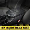 For Toyota RAV4 XA50 2019 2020 2021 2022 2023 2024 ABS Car Center Console Seat Armrest Box Cover Central Arm Rest Panel Trim