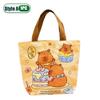 1-10 шт. Холщовая сумка-тоут большой вместимости с капибарой, Милая сумка для бенто, Сумка для поездок на работу, Подарочная сумка для праздника, Портативная сумка, Детские подарочные сумки