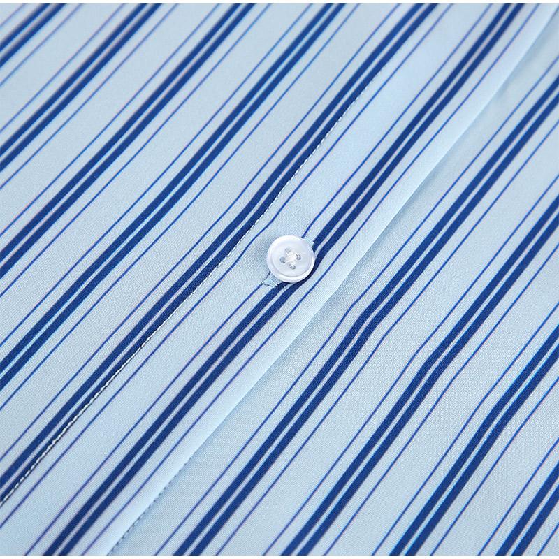 Повседневный комплект женской рубашки с полосатым лацканом, сексуальные брюки-трубы со шнуровкой и высокой талией, весенний модный элегантный женский костюм-майка в стиле пэчворк 2025 года