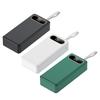 21 элемент 18650 Портативный Зарядный адаптер Корпус DIY Powerbank Оболочка USB C Выход Встроенный светодиодный фонарь Без сварки Портативный дизайн