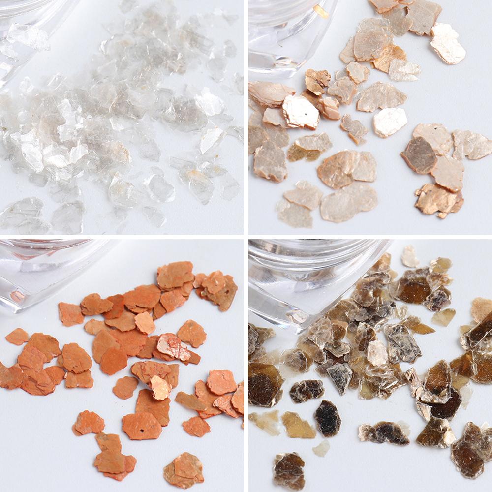 Shell Stone Metallic Pearl Nail Sequins Manicure Accessory 3D Nail Art Decorations Nail Stickers