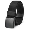 [CHAOREN] Belt Men's Big Size Work Belt Lightweight Nylon Extend Durable Nonmetal Plastic Buckle Sports Self-Defense Forces Student Battle 38mm Width