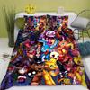 3D 3D детский 100% полиэстер комплект из 3 предметов 1 пододеяльник комплект постельного белья милый принт мультфильм аниме домашний декор