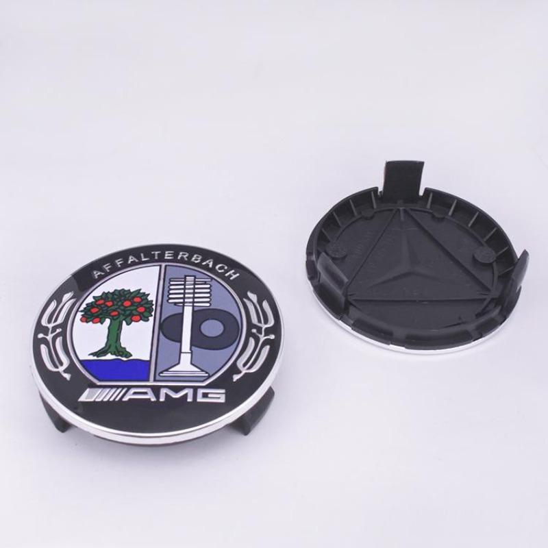 4 шт. 75 мм Эмблема автомобиля с логотипом Brabus Колпак центра ступицы колеса Аксессуары Для Mercedes Benz AMG Apple W204 GLA GLC CLA W205 W203 W206
