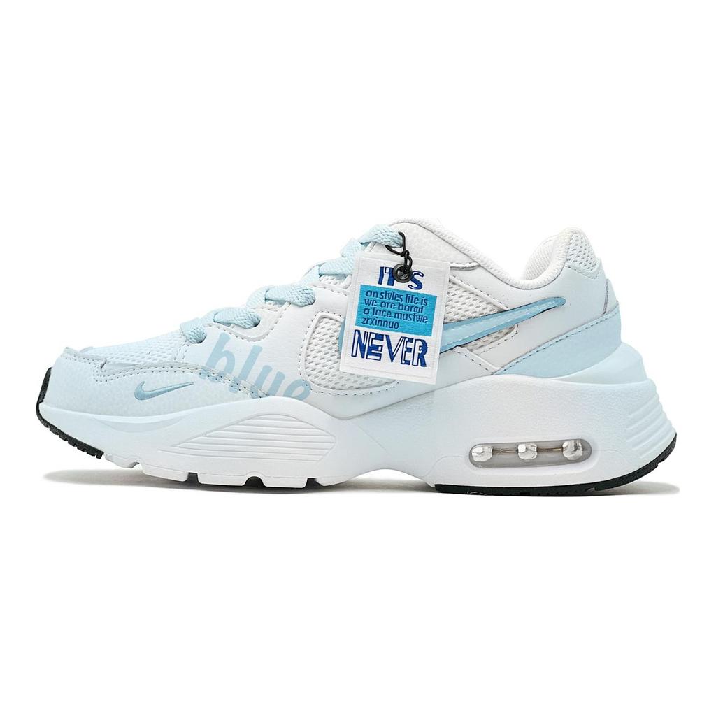 Nike Air Max Fusion Синий Настроение Амортизация Низкие Повседневная Обувь Женская Синий CJ1671-100(TeamS-CJS-BOX)