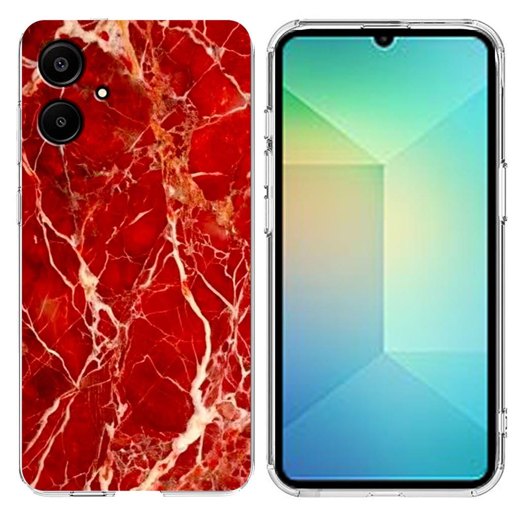 For Samsung Galaxy A06 4G/A06 5G Case Marble Pattern Printing Soft TPU Phone Cover