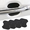 Car Door Handle Medium Universal Door Knob Scratch Prevention Protective Car Paint Easy TPU Material Carbon Fiber Set Protector, Size, Guard, Cover,