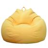Bean Bag Cover No Filler Removable Bean Bag Chair Cover Washable Solid Color Sofa Cover for Bedroom Living Room Beanbag Chair