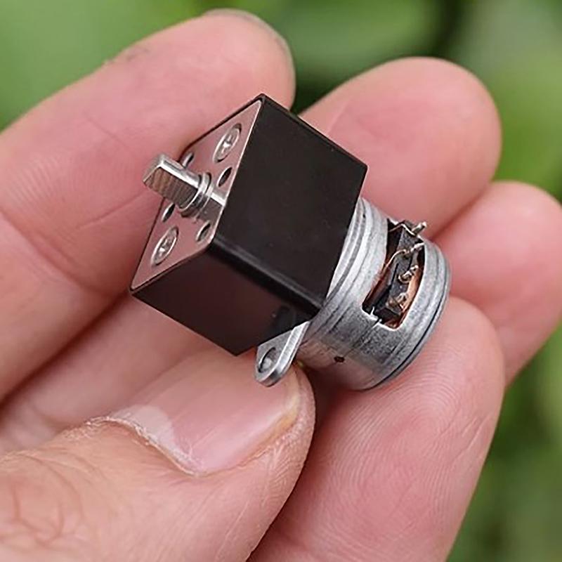 1 шт. микро полностью металлический редукторный шаговый двигатель мини 15 мм 2-фазный 4-проводной редукторный шаговый двигатель Diy робот автомобильный монитор камера