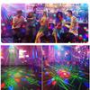 Party Disco Ball Laser Projector Light 5 In 1 DJ Stage Strobe Lights Christmas Wedding Home Club Decoration