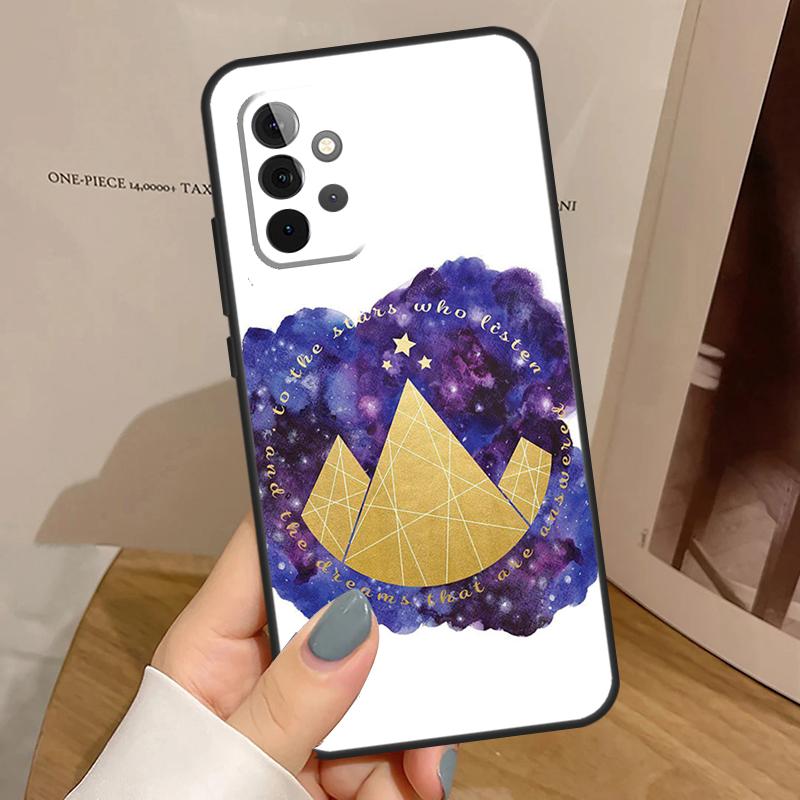 Чехол A Court Of Mist And Fury для Samsung Galaxy A33 A53 A13 A54 A34 A14 A56 A36 A16 A06 A12 A32 A52 A35 A17 A15 A55